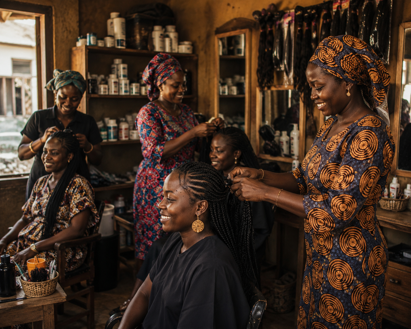 An editorial portrait of luxury beauty and self-care