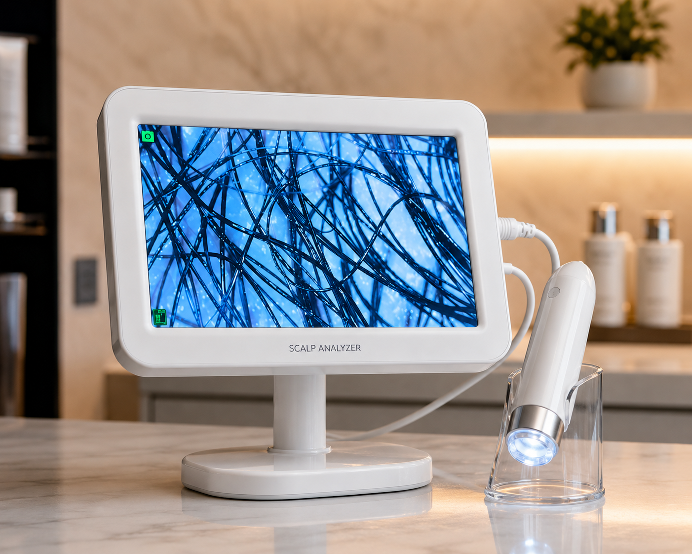 Make Me Beauty scalp analyzer services